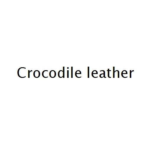 CROCODILE LEATHER