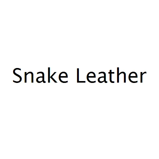 SNAKE LEATHER