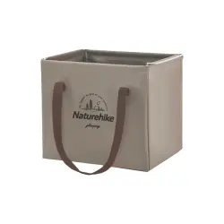 Складаний контейнер для води з ПВХ Naturehike CNH22SN002, 20л, світло-коричневий