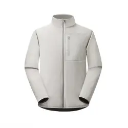 Куртка флісова Naturehike CYY2341AD010, розмір L, світло-сіра