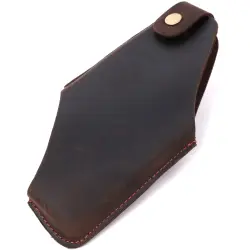 Оригінальний чохол для телефону з натуральної шкіри Vintage sale_15058 Коричневий