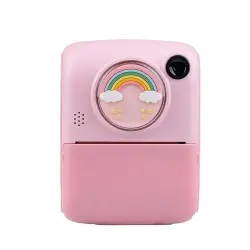 Фотоапарат дитячий акумуляторний Yimi Print Camera Mini Full HD Рожевий YX17P