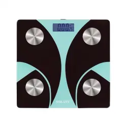 Смарт весы электронные Sokany 26х26 см до 180 кг с Bluetooth Мятный SK-19029GR