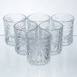 Набір чарок для віскі Shot glass 6 штук по 75 мл HP-17-34