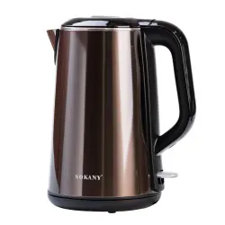 Електрочайник Sokany SK2203 2.2 л коричневий
