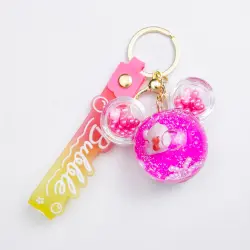 Дитячий брелок Hello Kitty Mouse 4×4.5 (см) для ключів, на сумку і рюкзак HP-55-33MOUS