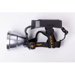 Налобний ліхтар акумуляторний зі швидкою зарядкою 16х10х13 см LED зарядка від сонячної панелі HP-JG-5