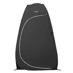 Палатка душ-туалет для кемпинга автомат 120×120×190 (см) тент для душа и туалета туристический LU-015DB Черный