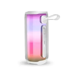 Портативна колонка 8 Вт з підсвічуванням і USB Білий PULSE5W