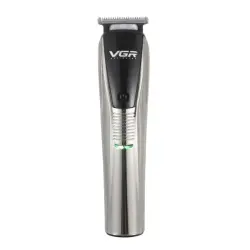 Машинка для стрижки VGR акумуляторна срібло HP-V-029