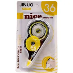Коректор стрічковий 5мм*36м JINUO (ЖОВТИЙ)