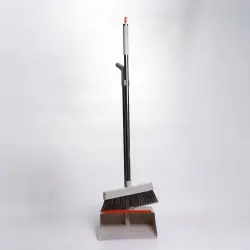 Набір для прибирання віник+совок, сірий Yiwu HP-35015-70G